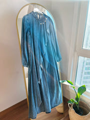 `فستان جينز مع لولو عالصدر